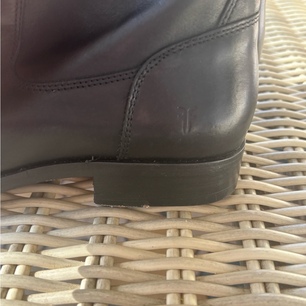 Frye Black Leather Over the Knee Boots - Picture 5 of 10